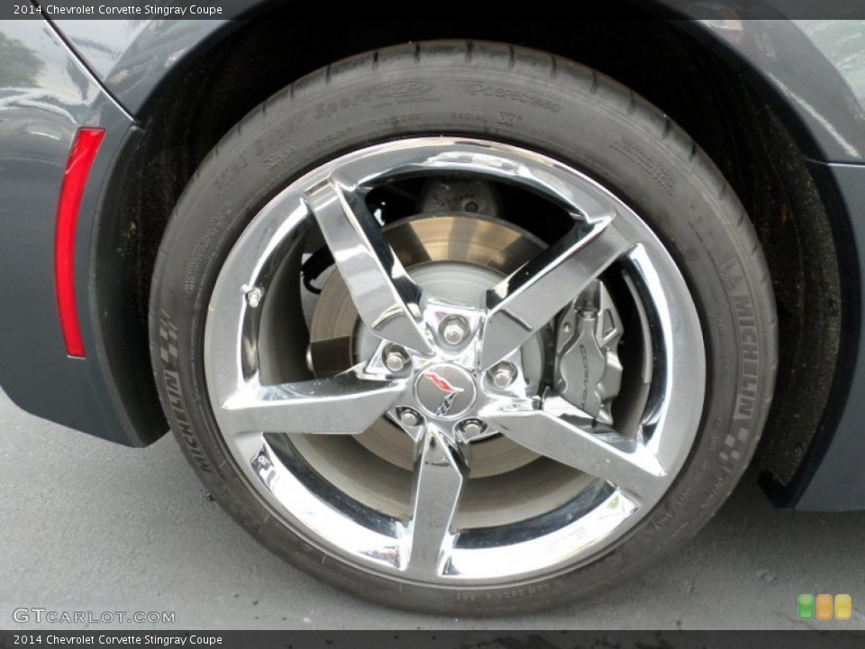 2014 Chevrolet Corvette Stingray Coupe Wheel and Tire Photo #98145281