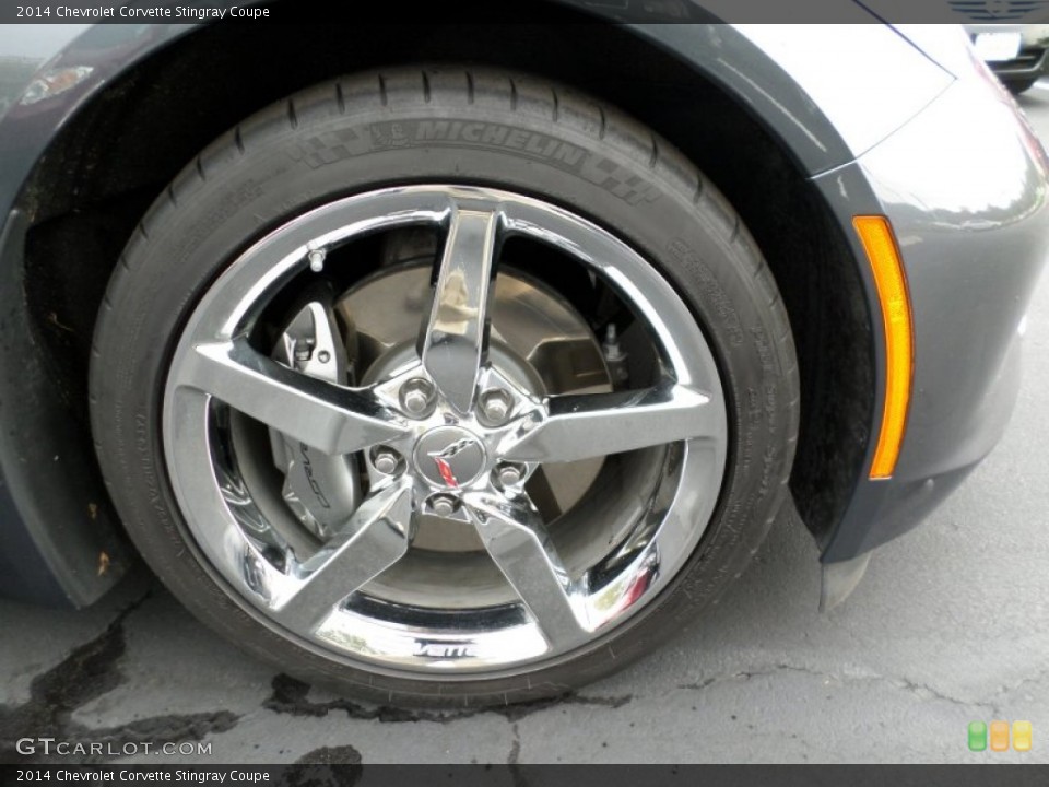 2014 Chevrolet Corvette Stingray Coupe Wheel and Tire Photo #98145290