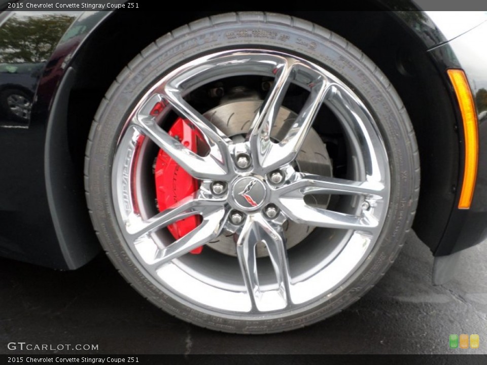 2015 Chevrolet Corvette Stingray Coupe Z51 Wheel and Tire Photo #98145843