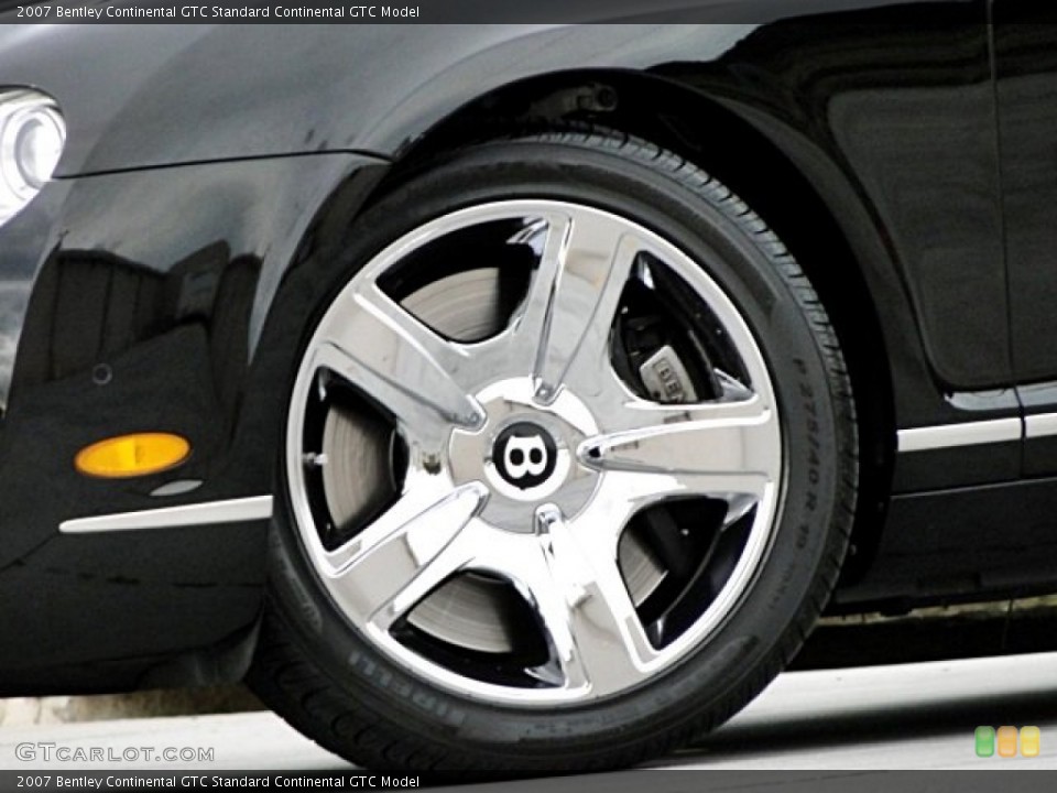 2007 Bentley Continental GTC  Wheel and Tire Photo #98160450