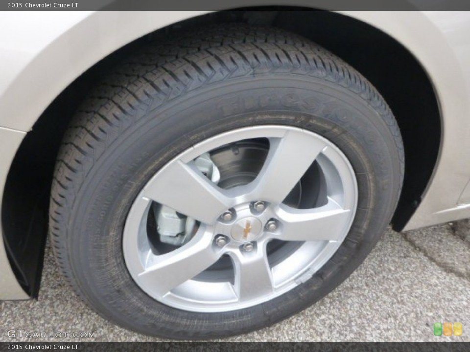 2015 Chevrolet Cruze LT Wheel and Tire Photo #98168610