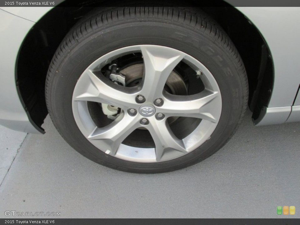 2015 Toyota Venza XLE V6 Wheel and Tire Photo #98176644