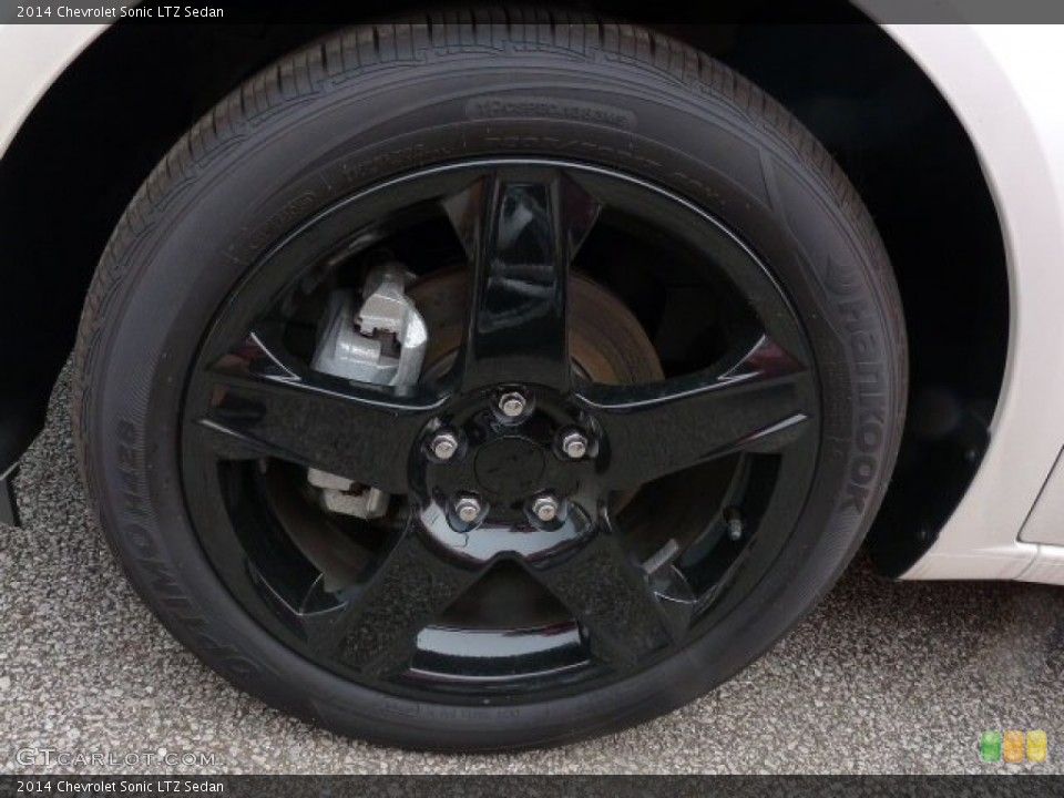 2014 Chevrolet Sonic LTZ Sedan Wheel and Tire Photo #98184072