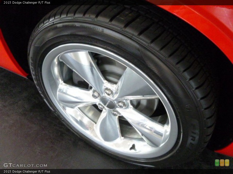 2015 Dodge Challenger R/T Plus Wheel and Tire Photo #98187345