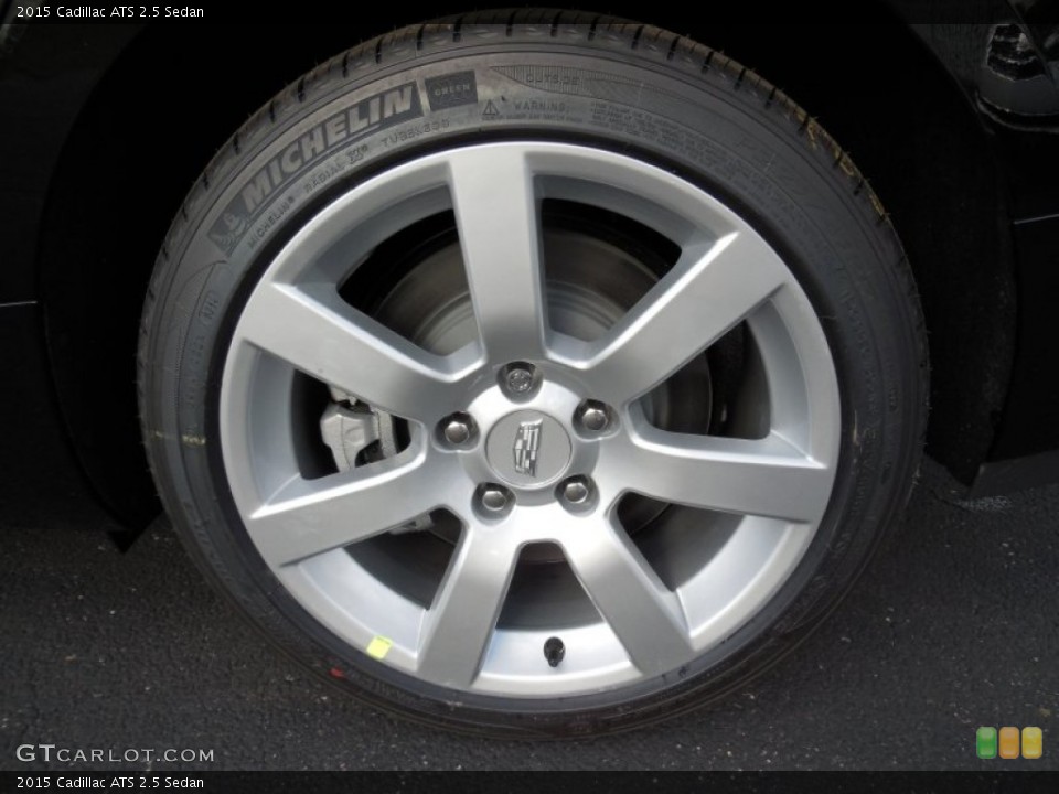 2015 Cadillac ATS 2.5 Sedan Wheel and Tire Photo #98196060