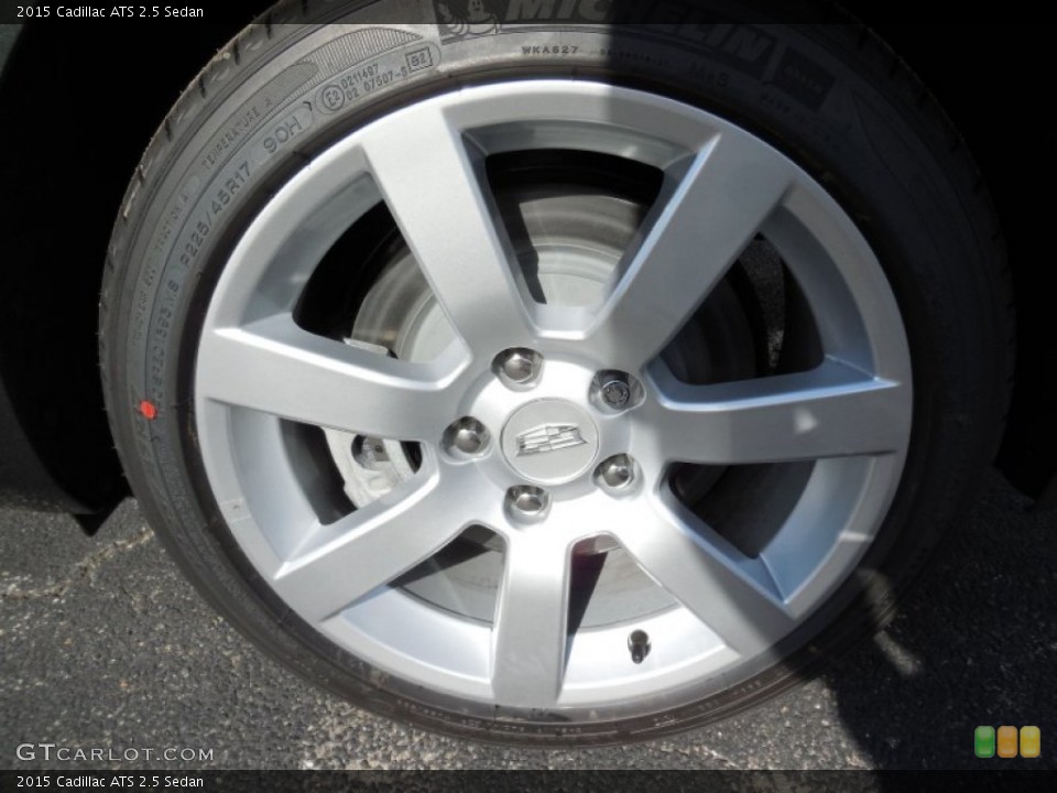 2015 Cadillac ATS 2.5 Sedan Wheel and Tire Photo #98197149