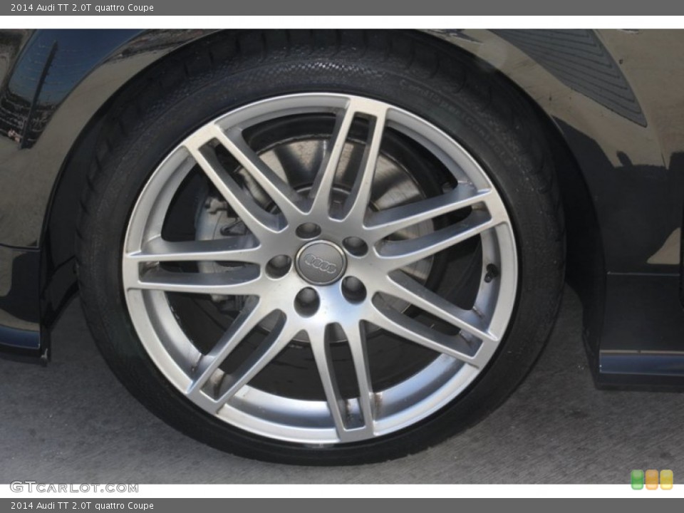 2014 Audi TT 2.0T quattro Coupe Wheel and Tire Photo #98207427