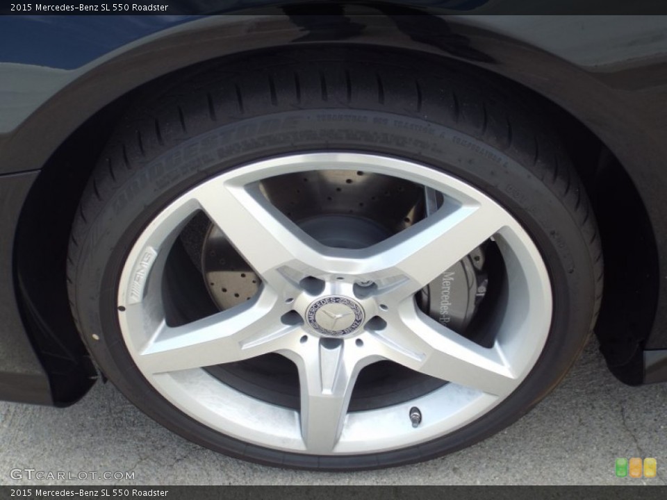 2015 Mercedes-Benz SL 550 Roadster Wheel and Tire Photo #98224475