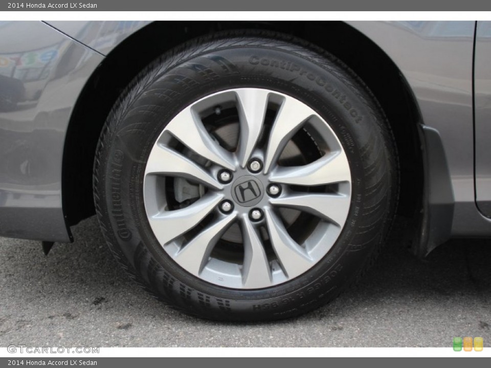 2014 Honda Accord LX Sedan Wheel and Tire Photo #98228861