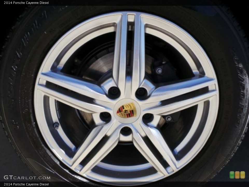 2014 Porsche Cayenne Diesel Wheel and Tire Photo #98231437