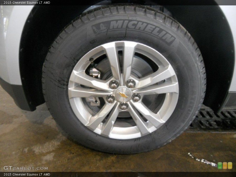2015 Chevrolet Equinox LT AWD Wheel and Tire Photo #98233406