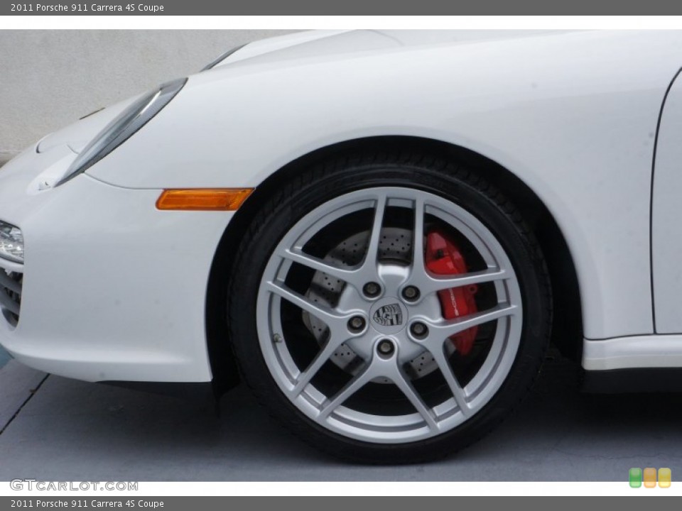 2011 Porsche 911 Carrera 4S Coupe Wheel and Tire Photo #98233550