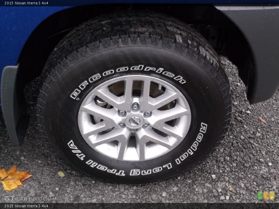 2015 Nissan Xterra S 4x4 Wheel and Tire Photo #98239337