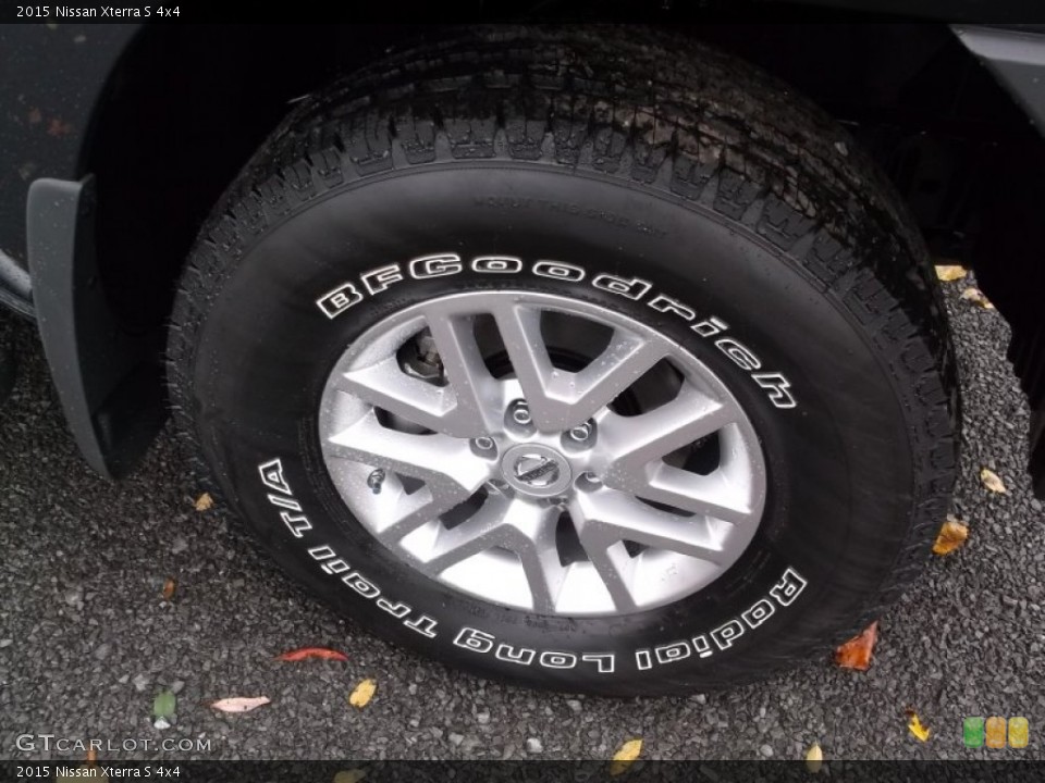 2015 Nissan Xterra S 4x4 Wheel and Tire Photo #98239769
