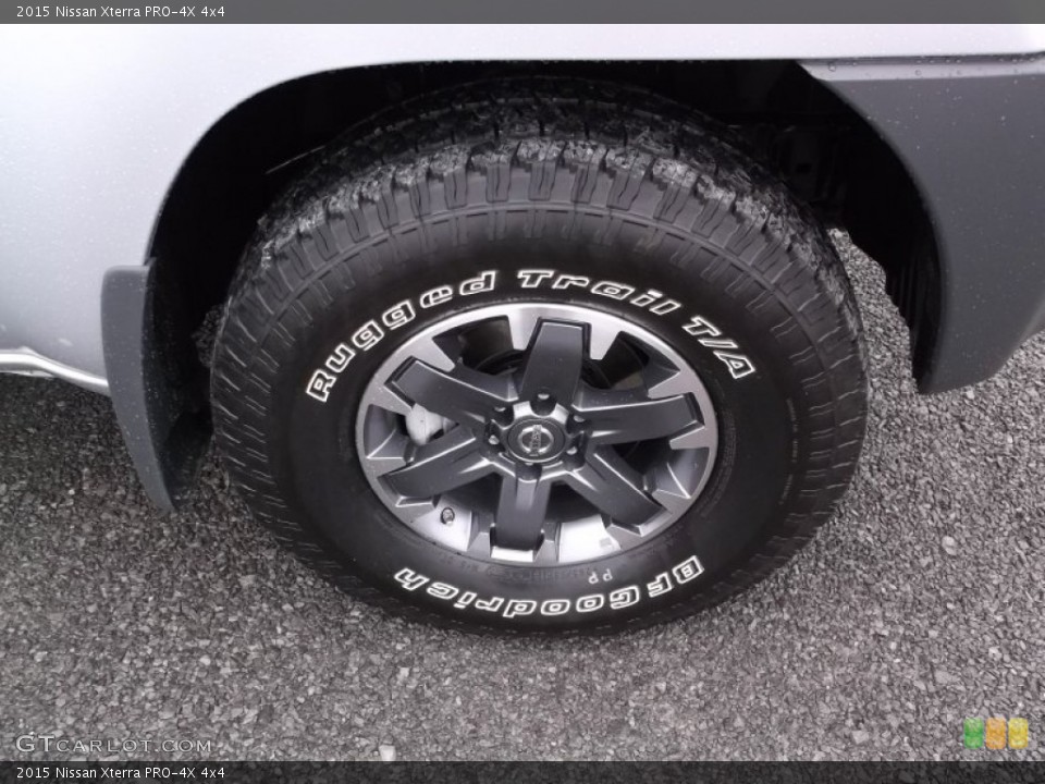 2015 Nissan Xterra PRO-4X 4x4 Wheel and Tire Photo #98240555