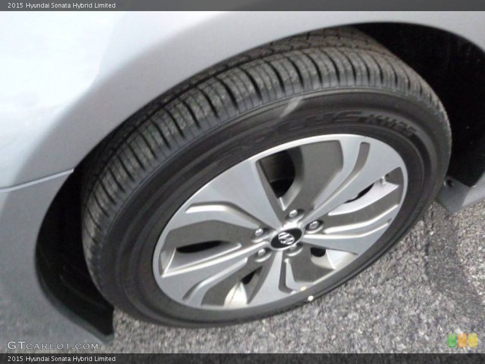2015 Hyundai Sonata Hybrid Limited Wheel and Tire Photo #98252822