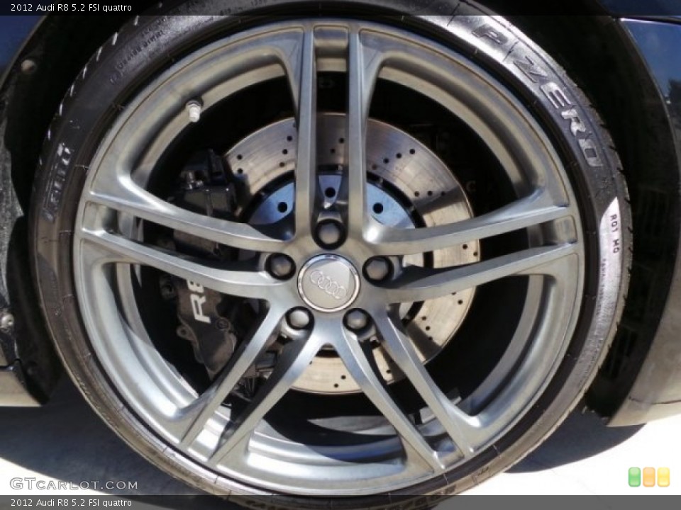 2012 Audi R8 5.2 FSI quattro Wheel and Tire Photo #98258230