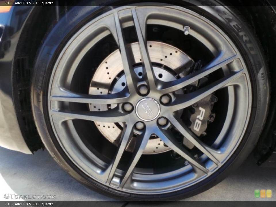 2012 Audi R8 5.2 FSI quattro Wheel and Tire Photo #98258300