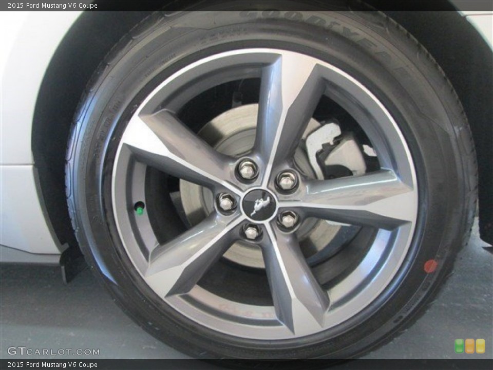 2015 Ford Mustang V6 Coupe Wheel and Tire Photo #98258957