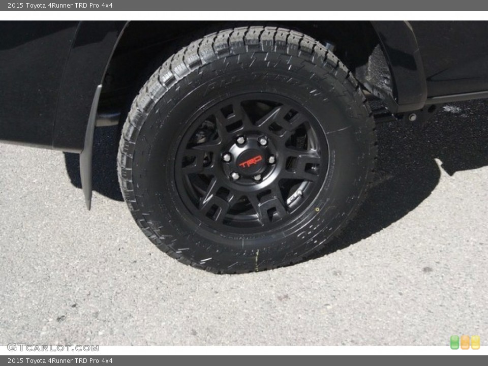 2015 Toyota 4Runner TRD Pro 4x4 Wheel and Tire Photo #98263643