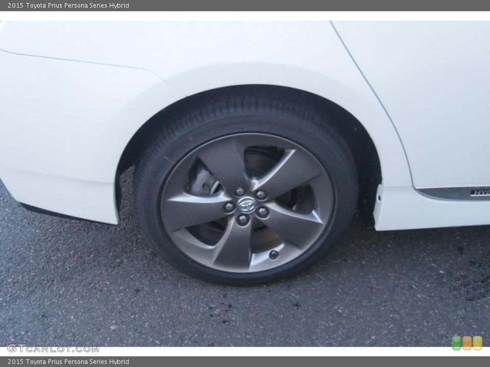 2015 Toyota Prius Persona Series Hybrid Wheel and Tire Photo #98264657