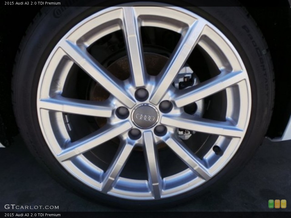 2015 Audi A3 2.0 TDI Premium Wheel and Tire Photo #98265878