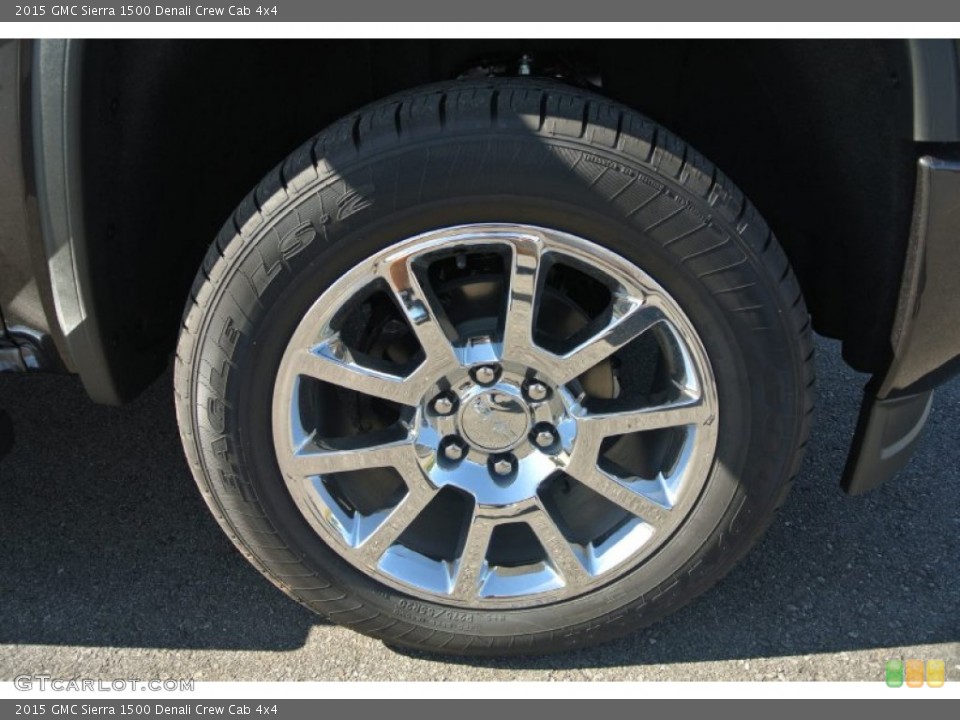 2015 GMC Sierra 1500 Denali Crew Cab 4x4 Wheel and Tire Photo #98273912
