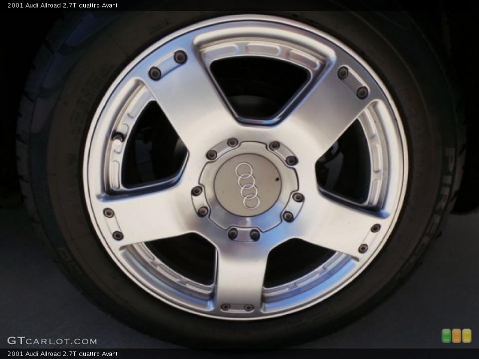 2001 Audi Allroad 2.7T quattro Avant Wheel and Tire Photo #98288044