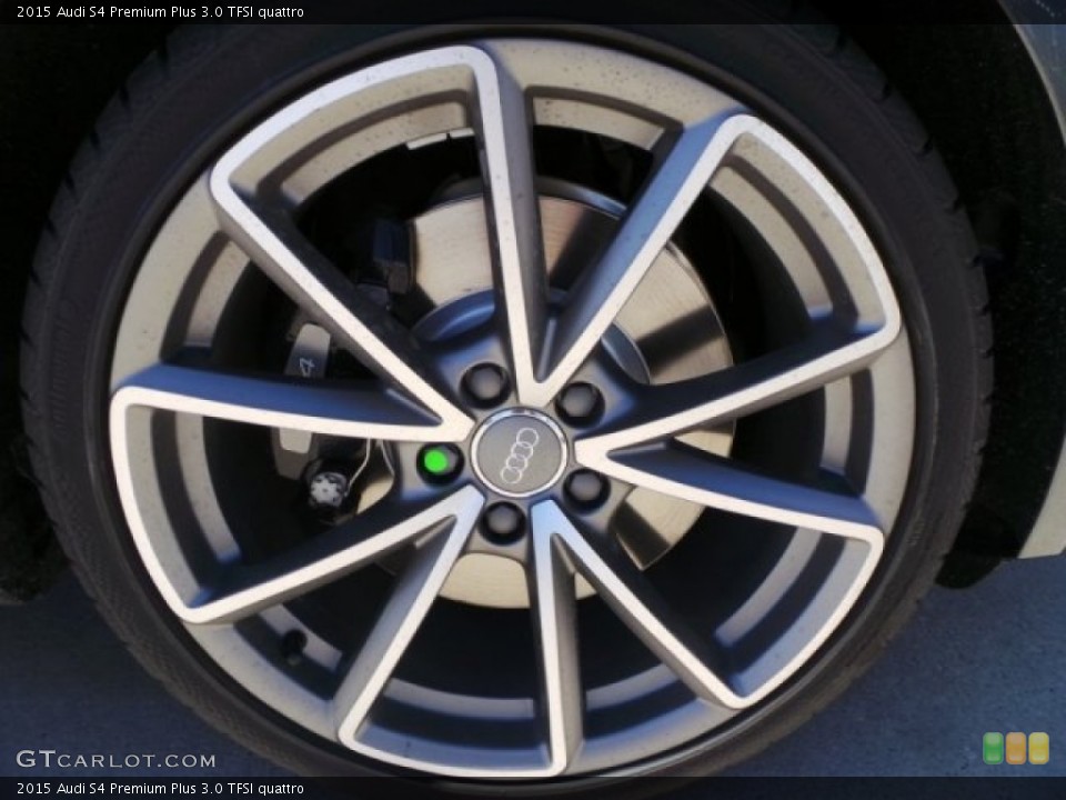 2015 Audi S4 Premium Plus 3.0 TFSI quattro Wheel and Tire Photo #98290057