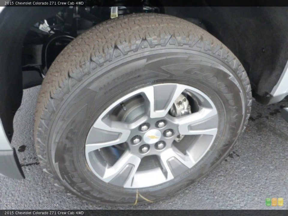 2015 Chevrolet Colorado Z71 Crew Cab 4WD Wheel and Tire Photo #98294875