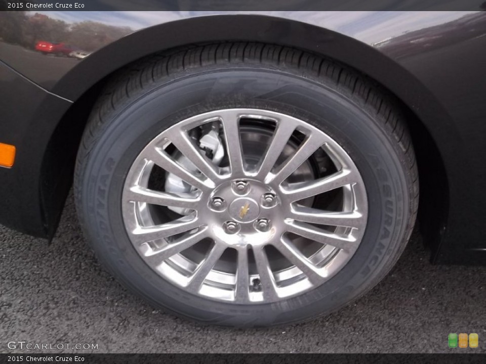 2015 Chevrolet Cruze Eco Wheel and Tire Photo #98302870