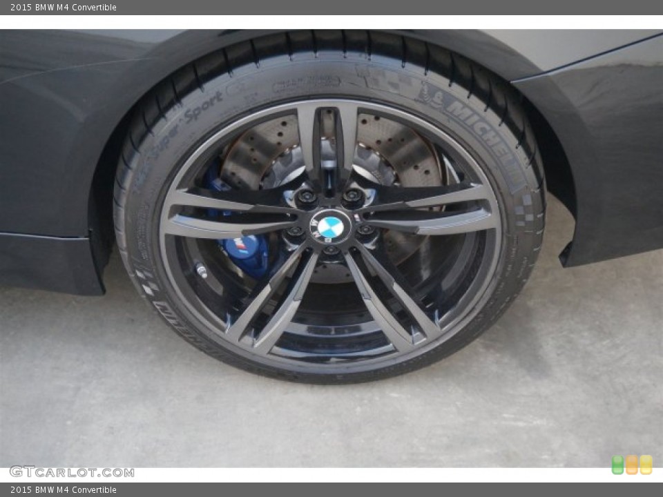 2015 BMW M4 Convertible Wheel and Tire Photo #98308639