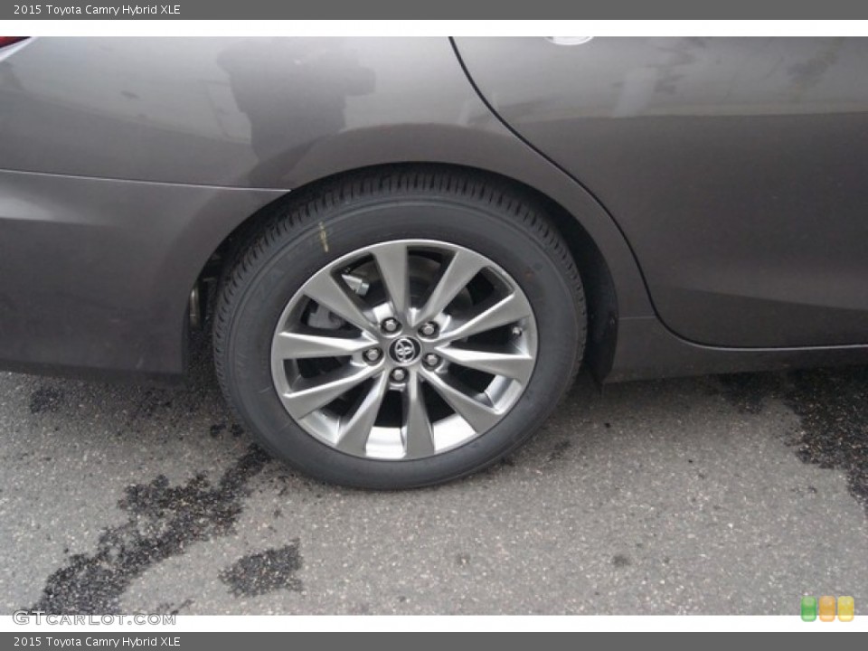 2015 Toyota Camry Hybrid XLE Wheel and Tire Photo #98313616