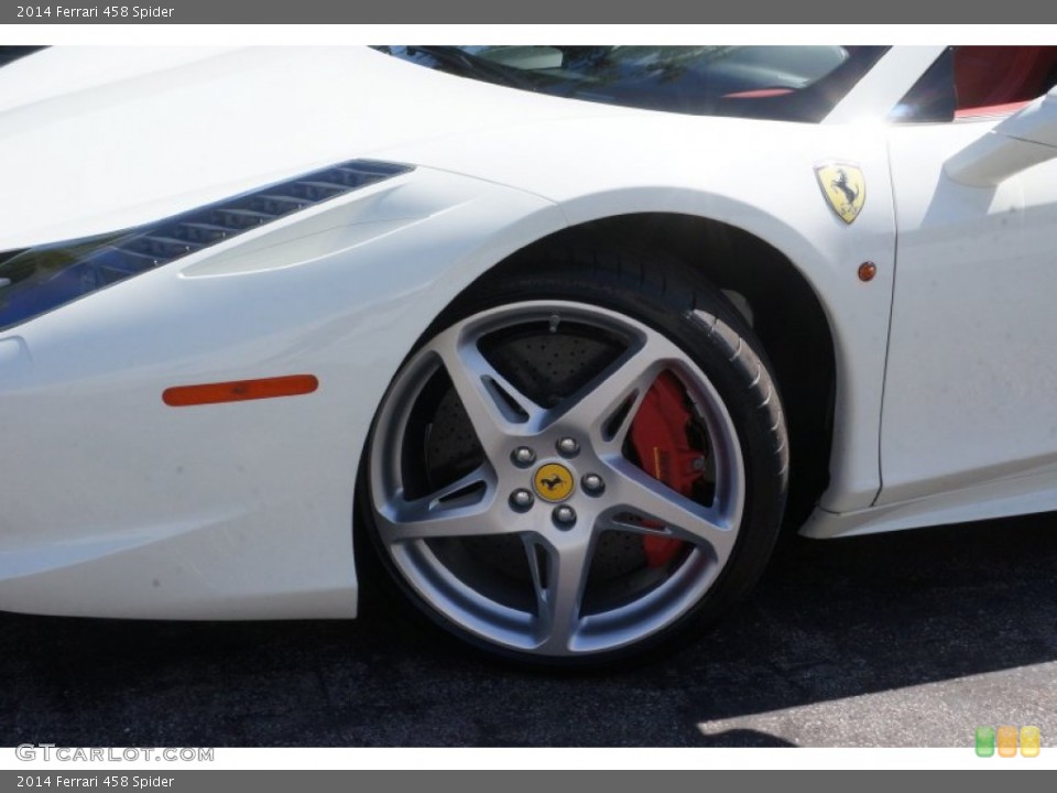 2014 Ferrari 458 Spider Wheel and Tire Photo #98333058