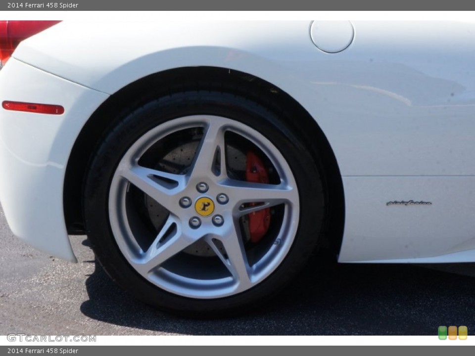 2014 Ferrari 458 Spider Wheel and Tire Photo #98333475