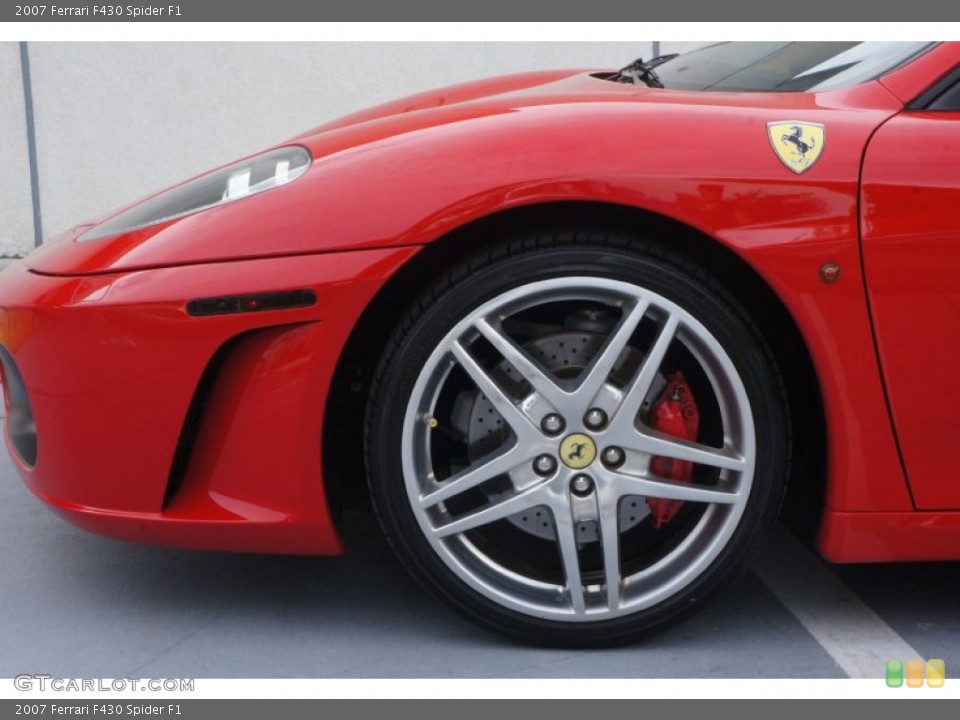 2007 Ferrari F430 Spider F1 Wheel and Tire Photo #98336259