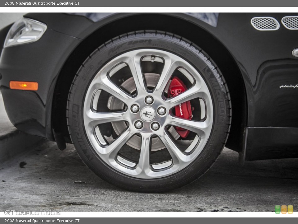 2008 Maserati Quattroporte Executive GT Wheel and Tire Photo #98343221
