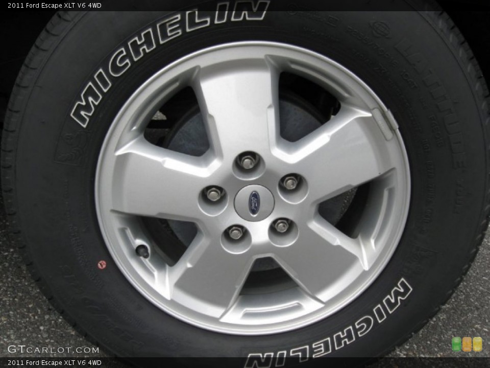 2011 Ford Escape XLT V6 4WD Wheel and Tire Photo #98349423