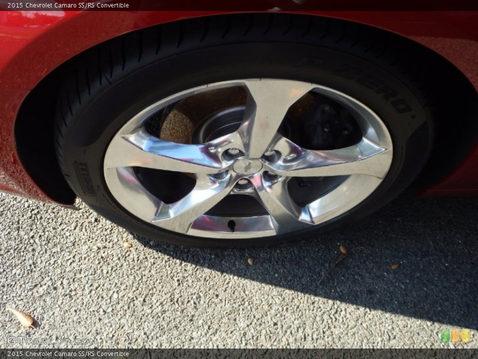 2015 Chevrolet Camaro SS/RS Convertible Wheel and Tire Photo #98351097