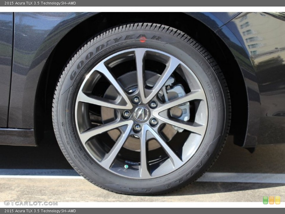 2015 Acura TLX 3.5 Technology SH-AWD Wheel and Tire Photo #98356842