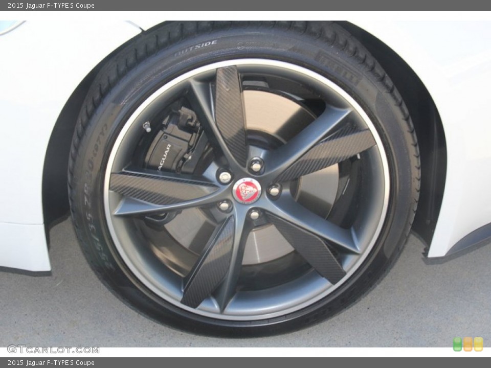 2015 Jaguar F-TYPE S Coupe Wheel and Tire Photo #98391682