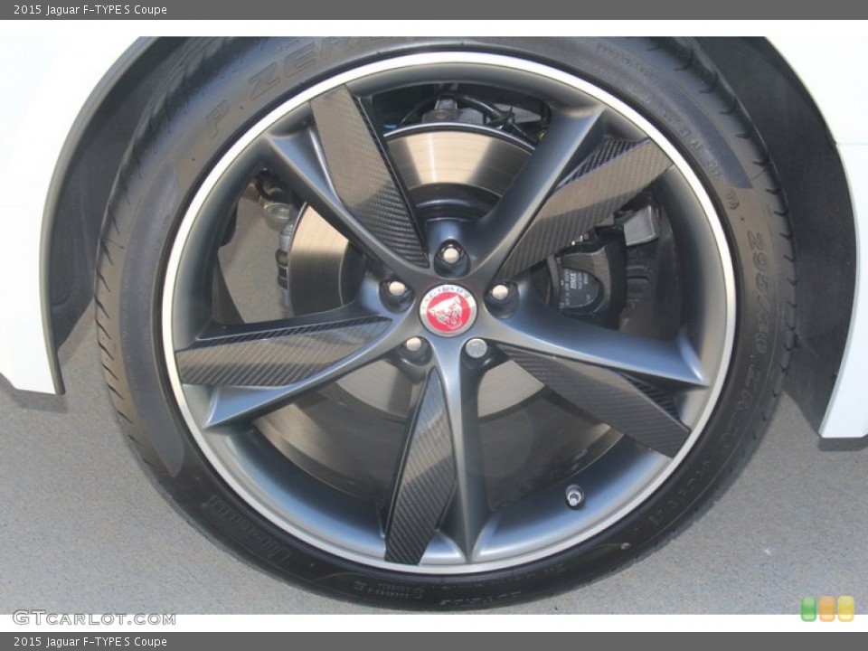 2015 Jaguar F-TYPE S Coupe Wheel and Tire Photo #98391706