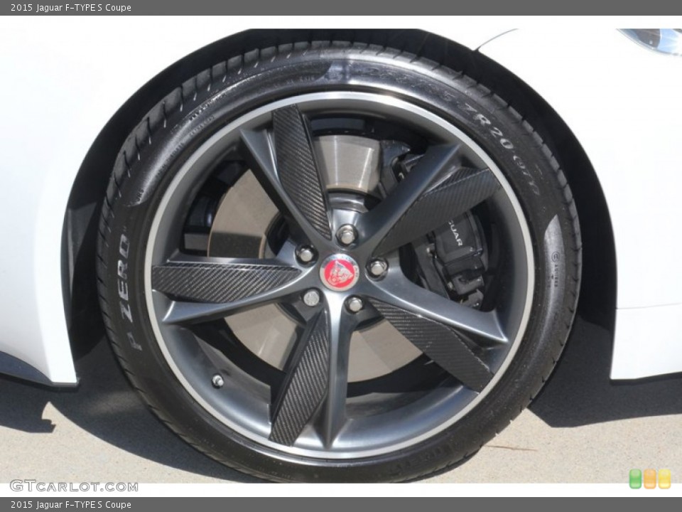 2015 Jaguar F-TYPE S Coupe Wheel and Tire Photo #98391757