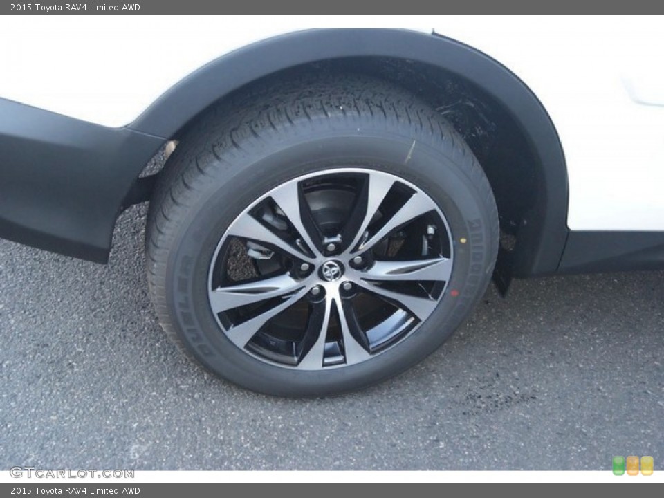 2015 Toyota RAV4 Limited AWD Wheel and Tire Photo #98408605