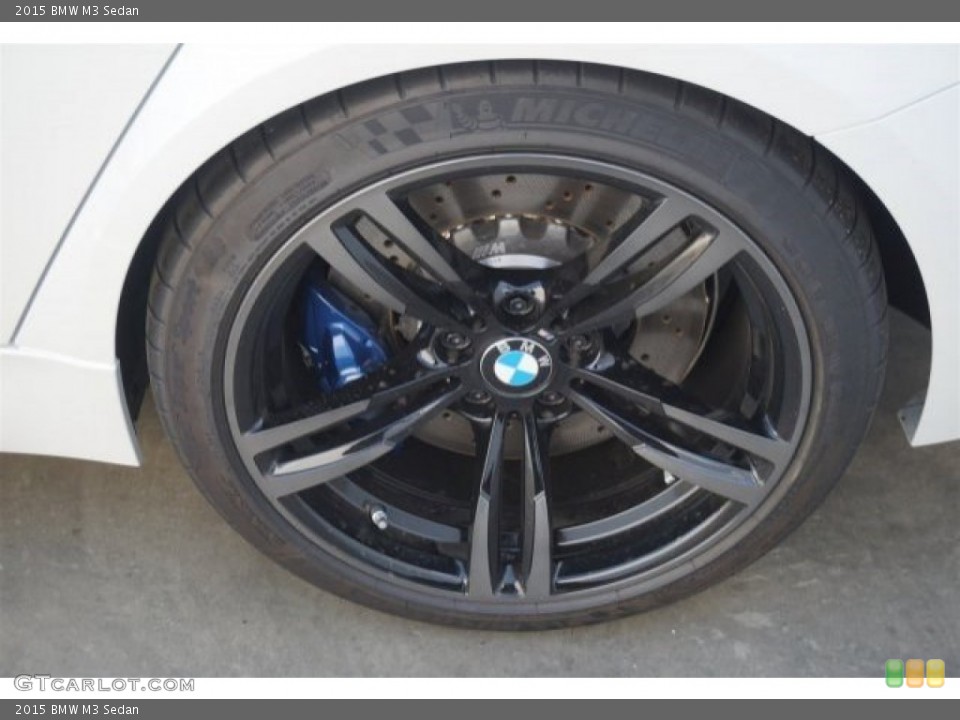 2015 BMW M3 Sedan Wheel and Tire Photo #98410585