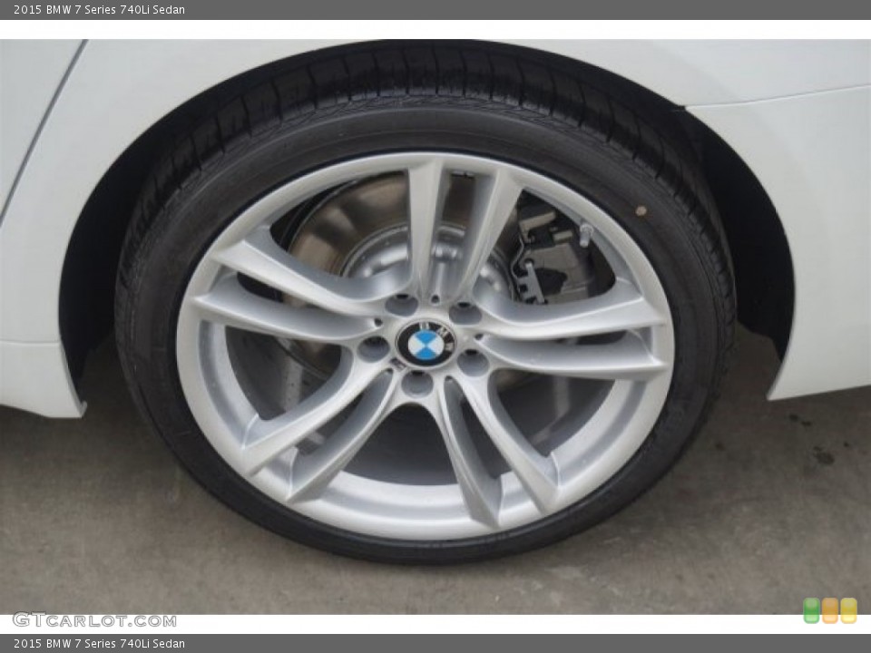 2015 BMW 7 Series 740Li Sedan Wheel and Tire Photo #98411104