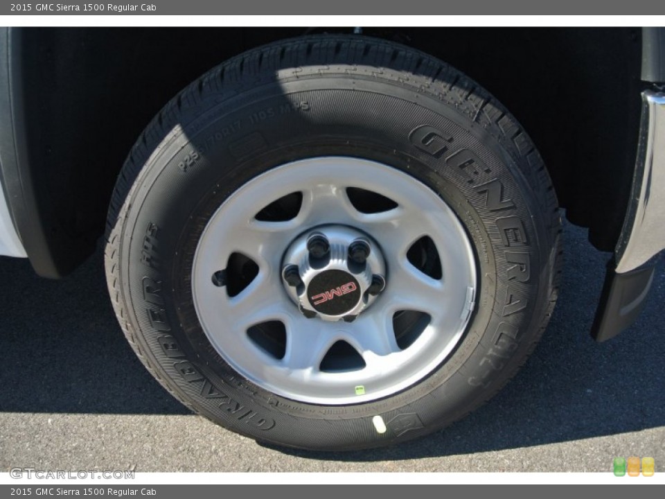 2015 GMC Sierra 1500 Regular Cab Wheel and Tire Photo #98412757