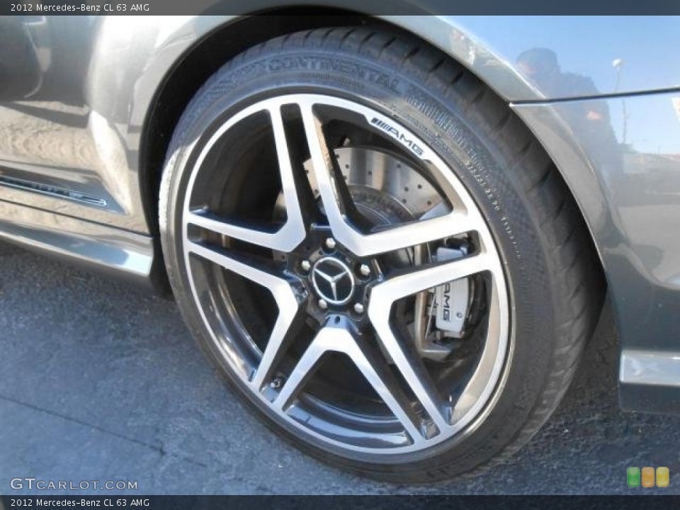 2012 Mercedes-Benz CL 63 AMG Wheel and Tire Photo #98427059