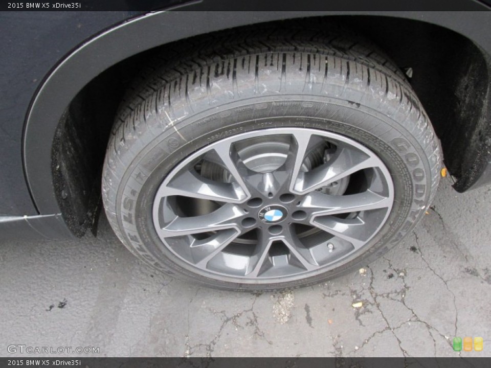 2015 BMW X5 xDrive35i Wheel and Tire Photo #98430851