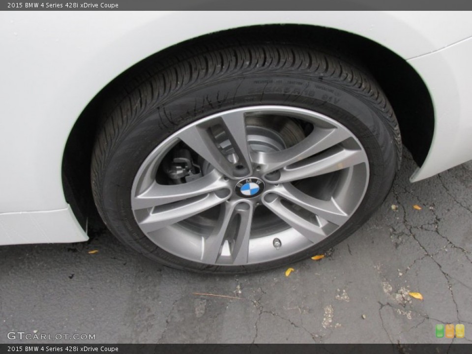2015 BMW 4 Series 428i xDrive Coupe Wheel and Tire Photo #98433446
